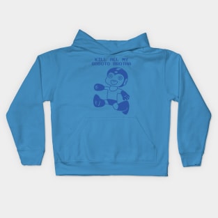 Oblivious Megaman Kids Hoodie